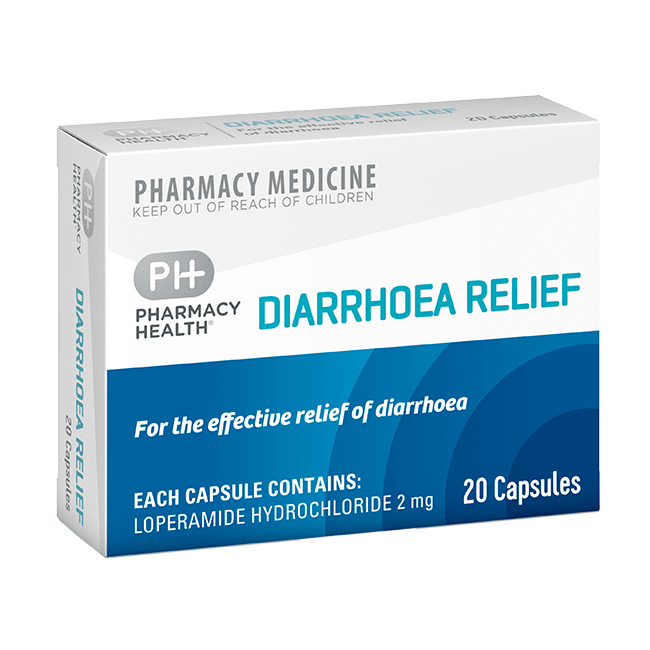 PH Diarrhoea Relief Capsules 10s