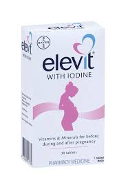 ELEVIT Iodine Pregnancy Supp. 30tb