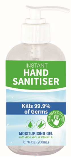 ESSENTIALS Hand Sanitiser 200ml