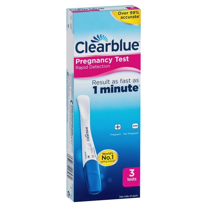 CLEARBLUE Pregnancy Test 3pk