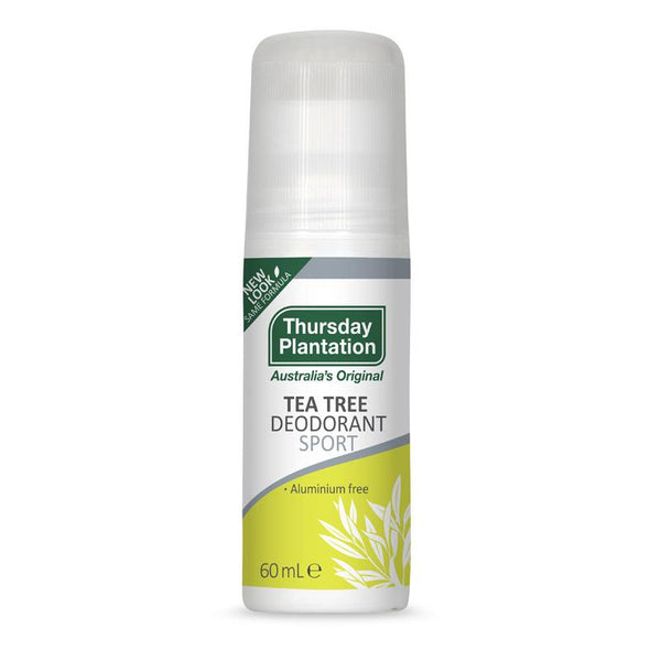 THURSDAY PLANTATION Tea Tree Anti-Perspirant Roll On Deodorant - Sport 60ml