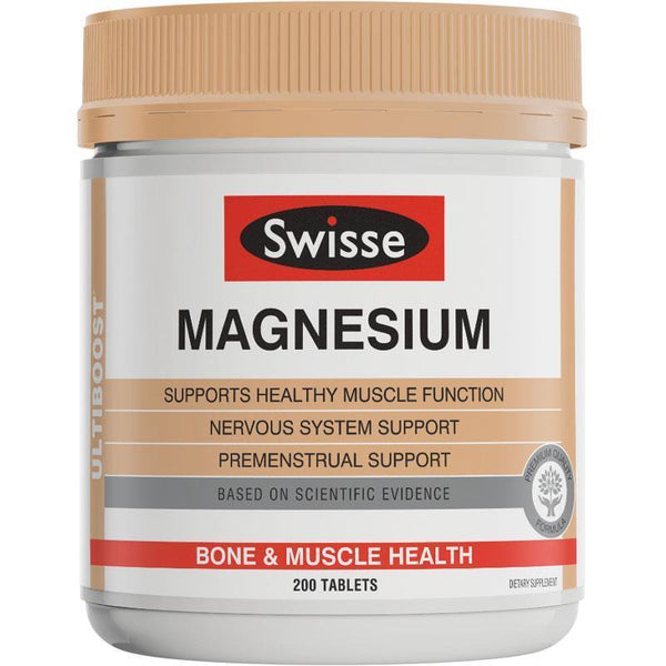 SWISSE UB Magnesium 200tabs