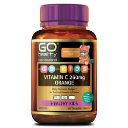 GO Vita-C KIDS 260mg Orange 60 Chew