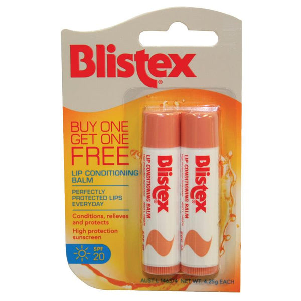 BLISTEX Lip Conditioner Balm Twin Pack