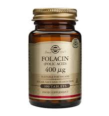 SOLGAR Folacin 400mcg 100Tab
