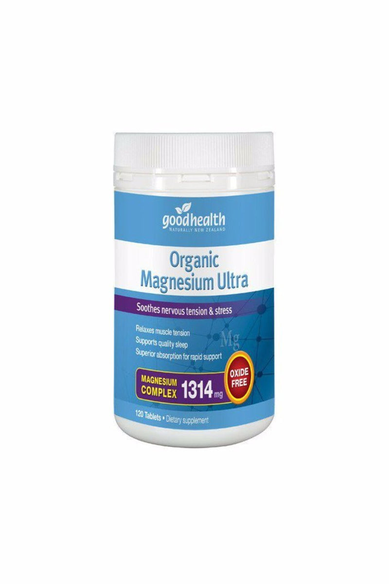 Good Health Magnesium Ultra Organic 120tab