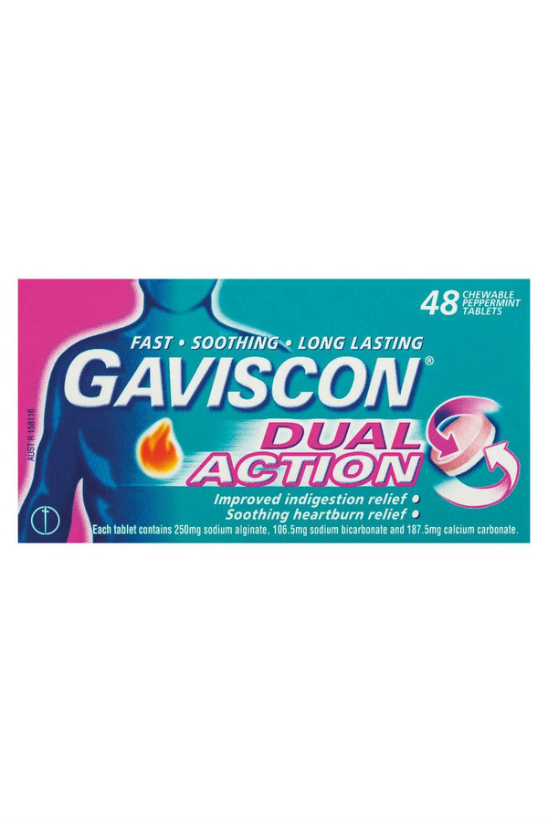 GAVISCON Dual Action 48tabs