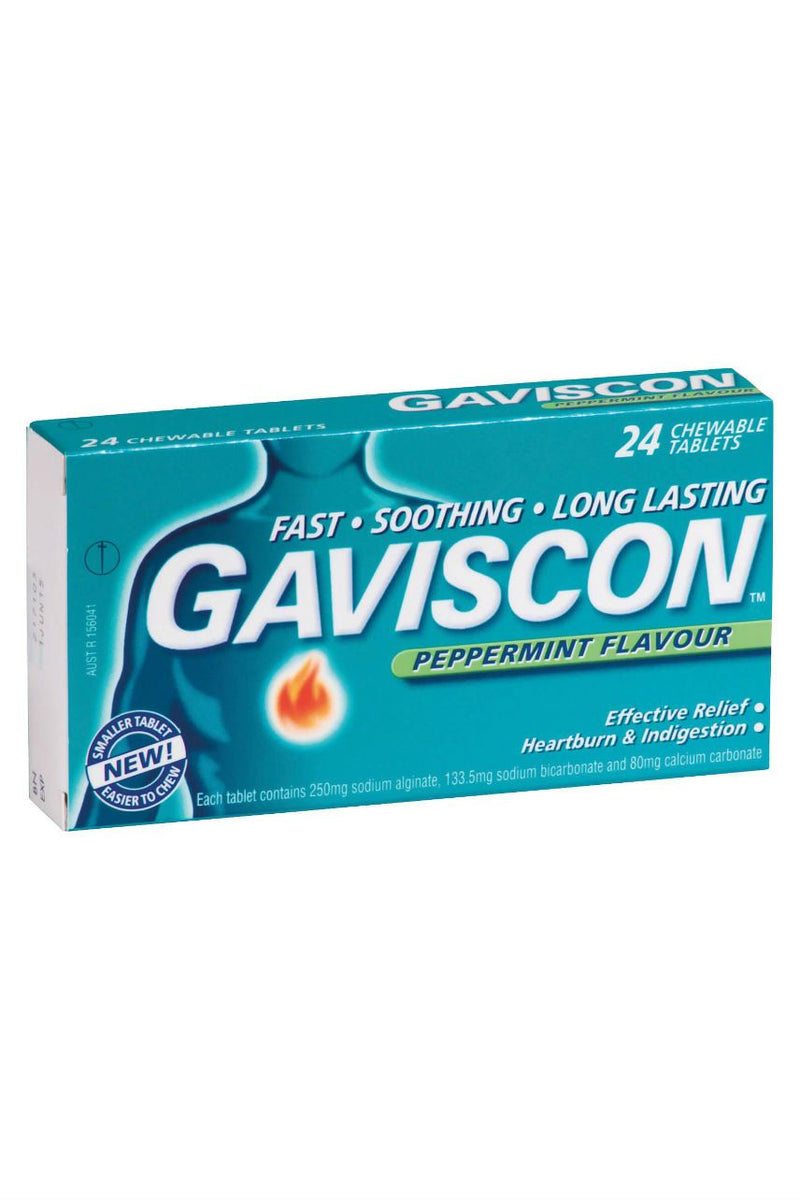 GAVISCON Tabs Peppermint 24s