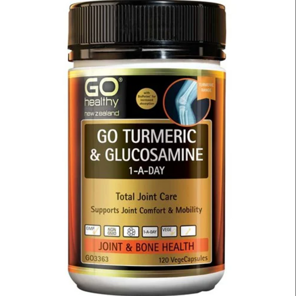 GO Turmeric + Glucosamine 1ADay 150cap