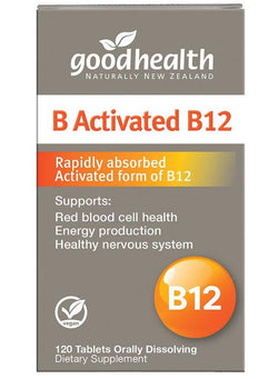 Good Health B Activated B12 120 Capsules