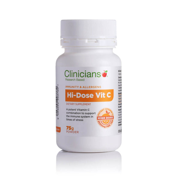 CLINICIANS Hi-Dose Vitamin C Powder 75g