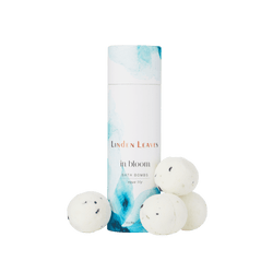 Linden Leaves In Bloom Aqua Lily Bath Bombs 4x35g