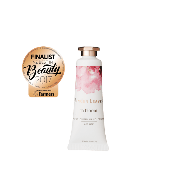 Linden Leaves In Bloom Pink Petal Hand Cream – Handbag Size 25ml