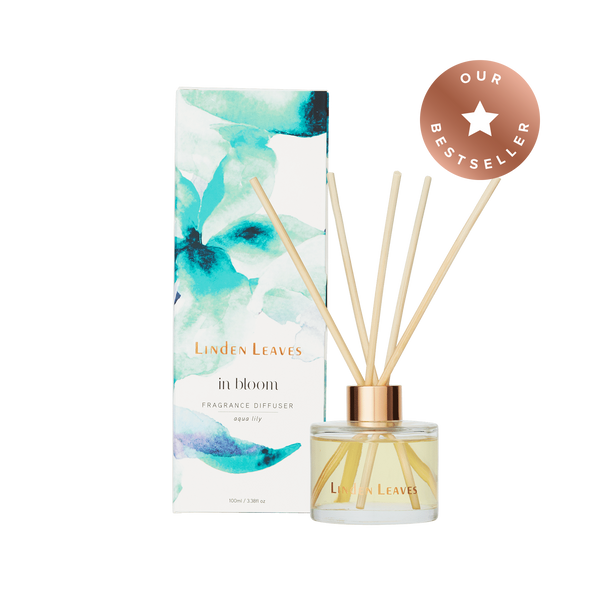 Linden Leaves In Bloom Aqua Lily Fragrance Diffuser 100ml