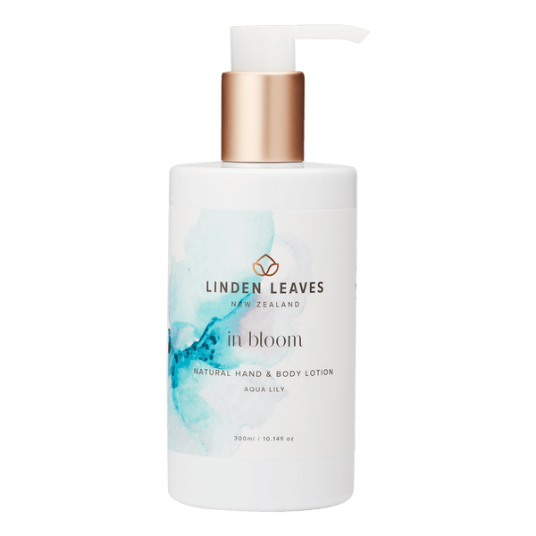 Linden Leaves In Bloom Aqua Lily Hand And Body Lotion 300ml
