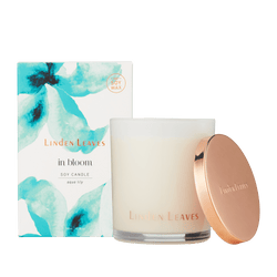 Linden Leaves In Bloom Aqua Lily Soy Candle 300g
