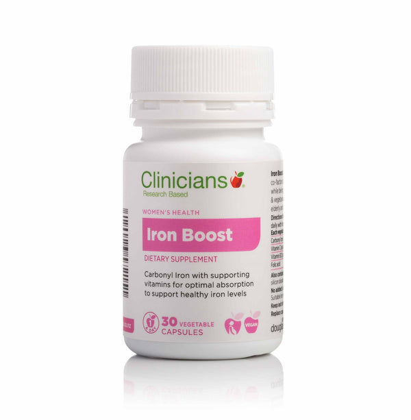 CLINICIANS Iron Boost 30 Capsules