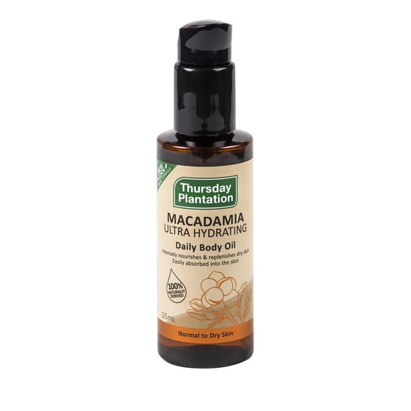 THURSDAY PLANTATION Macadamia Ultra Hydrating Body Oil 125ml