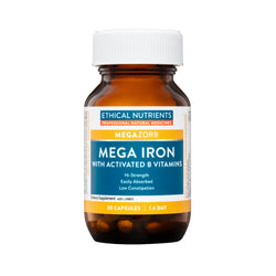 Ethical Nutrients MegaZorb Mega Iron + Vit's B 30caps