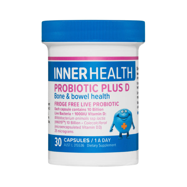 Ethical Nutrients Inner Health Probiotic Plus D 30caps