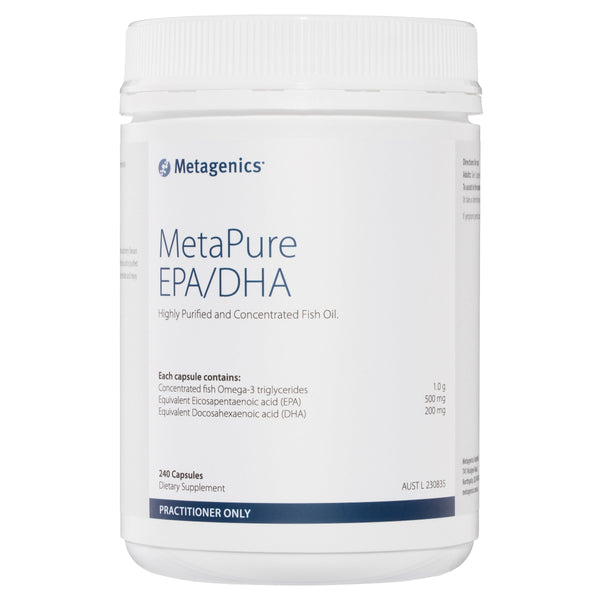 Metagenics Metapure EPA/DHA 120 Capsules