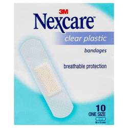 N/C Plastic Strips Clear Sachet Box