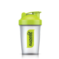 NuZest Shaker Clear/Green 400ml