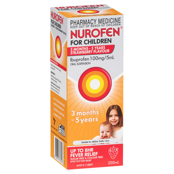 NUROFEN Child 3 month-5 year Strawberry 200ml