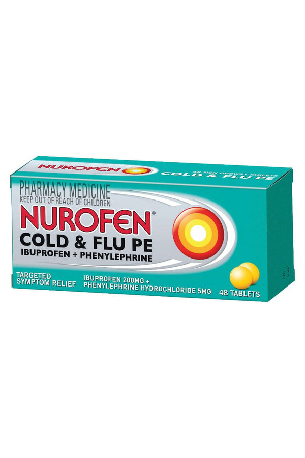 NUROFEN Cold & Flu Tabs PE 48s