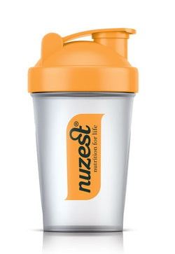 NuZest Shaker Clear/Orange 400ml