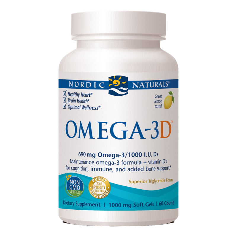 NORDIC Omega-3D 60caps