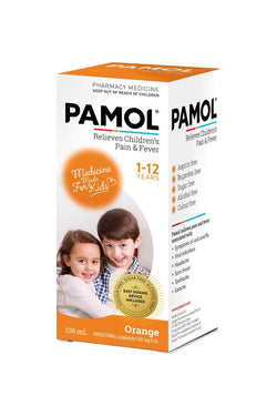 PAMOL All Ages Orange C/F 100ml