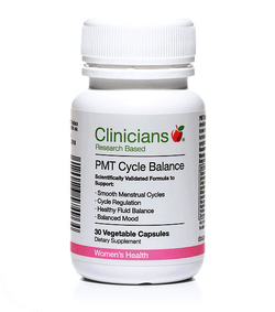 CLINICIANS PMT Cycle Balance 30 Capsules