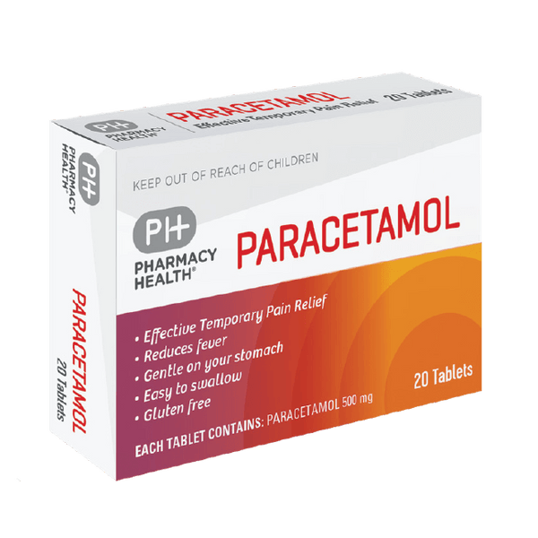 Pharmacy Health Paracetamol 20 tablets