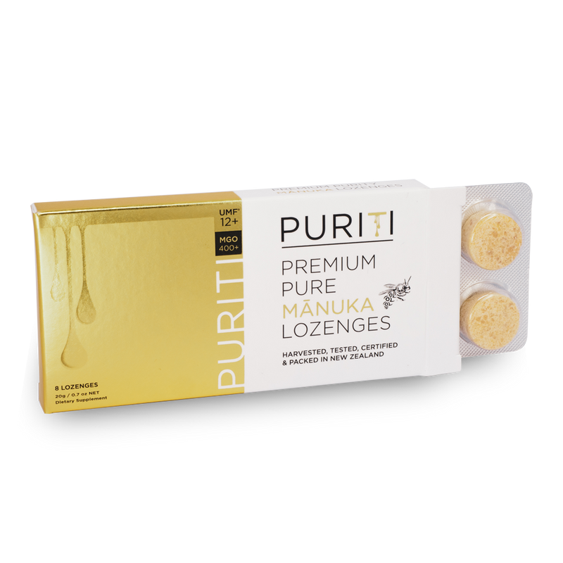 PURITI MANUKA 12+ LOZENGES