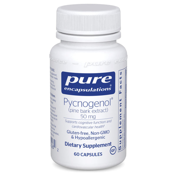 PURE ENCAP. Pycnogenol 50mg 60vcaps