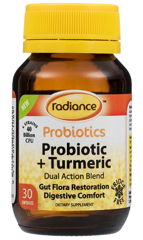 RADIANCE Probiotic +Turmeric 30caps