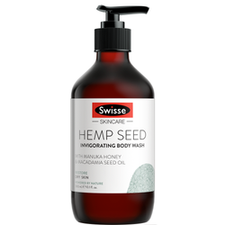SWISSE Hemp Seed Invigorating Body Wash 300ml