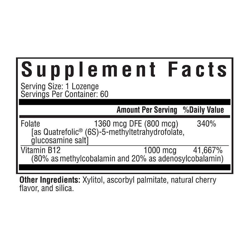 SH Active B12 with L-5-MTHF 60