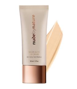 Nude By Nature Sheer Glow BB Cream 01 Porcelain 30ml