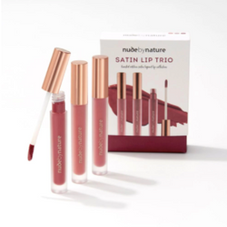 Nude By Nature Satin Lip Trio