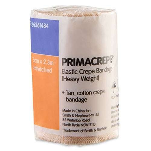 SMITH & NEPHEW PRIMACREPE Bandage Heavy Weight 7.5cmx2.3m