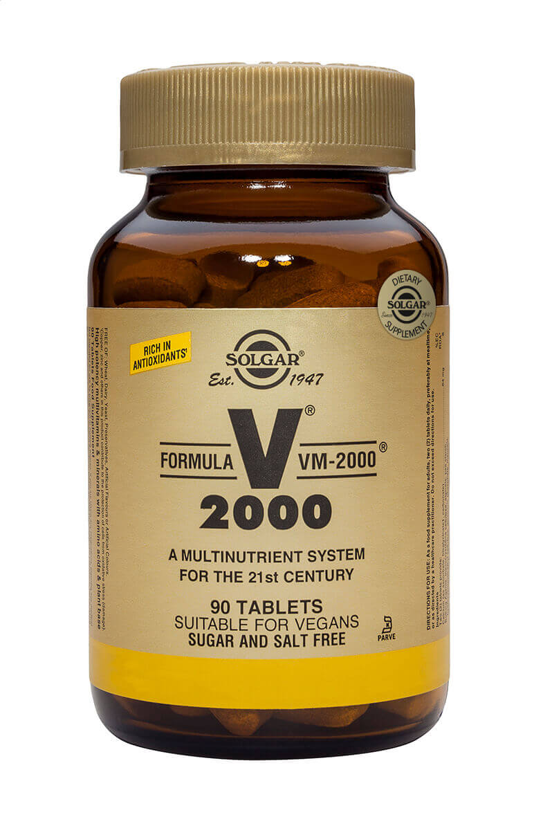 SOLGAR VM2000 Mult-Nutrient 90tab