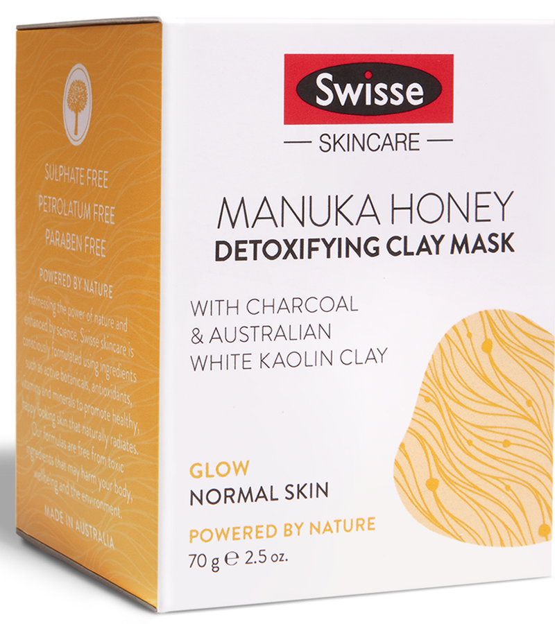 SWISSE Manuka Honey Detoxifying Clay Mask 70g