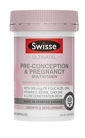 SWISSE Ultinatal Pre-Conception & Pregnancy 60's