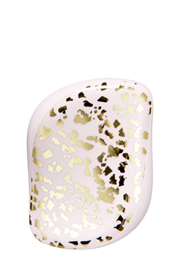 TANGLE Teezer Compact Pale Pink &  Gold Leopard