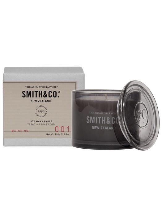 Smith&Co Candle Tabac and Cedarwood 250g