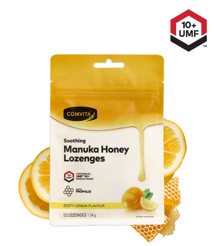 COMVITA Manuka Honey Lozenges Lemon & Honey 12s