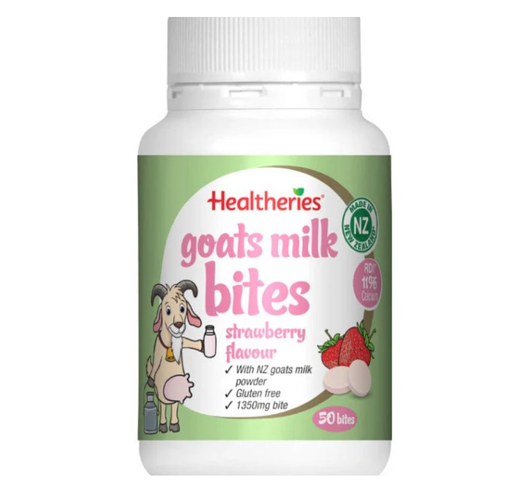 HEA Milk Bites Strawberry 50tabs