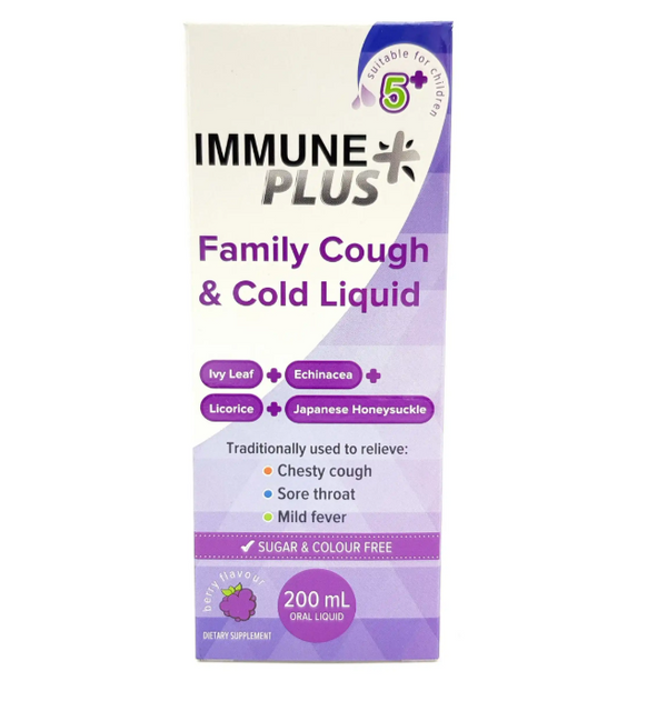 IMMUNE PLUS Fam. Cough&Cold Liquid 200ml